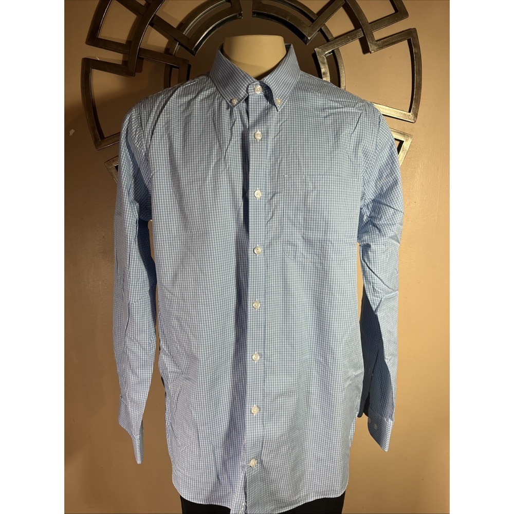 Duluth‎ Trading Co Duluth Slim Fit Shirt Men's Size XL Tall Plaid Button-Up